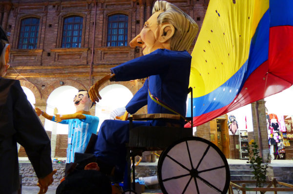 Muneco - puppet in Ecuador