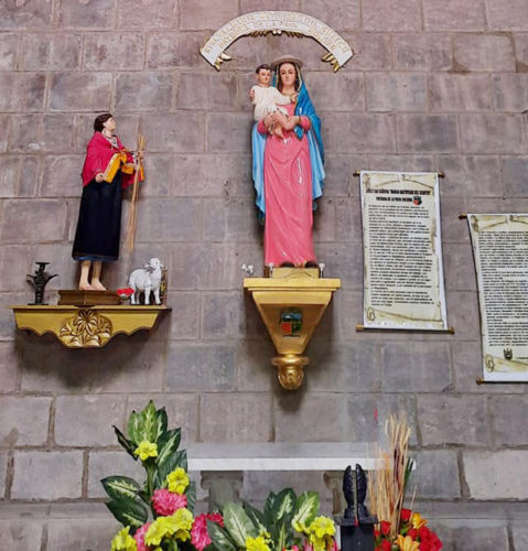 Basilica del Voto Nacional Mary Statue